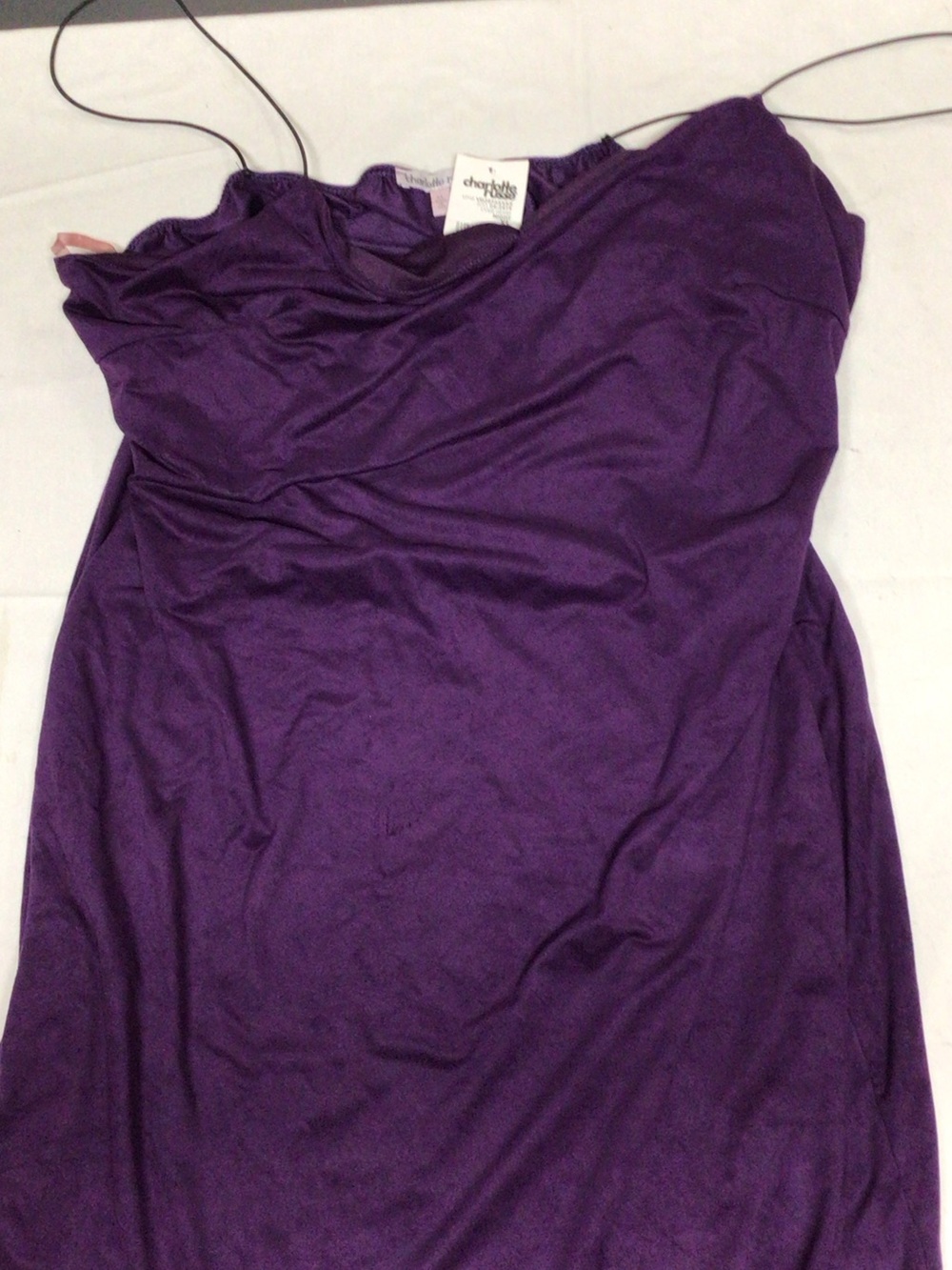 Charlotte Russe Deep Purple Cowl Neck Camisole